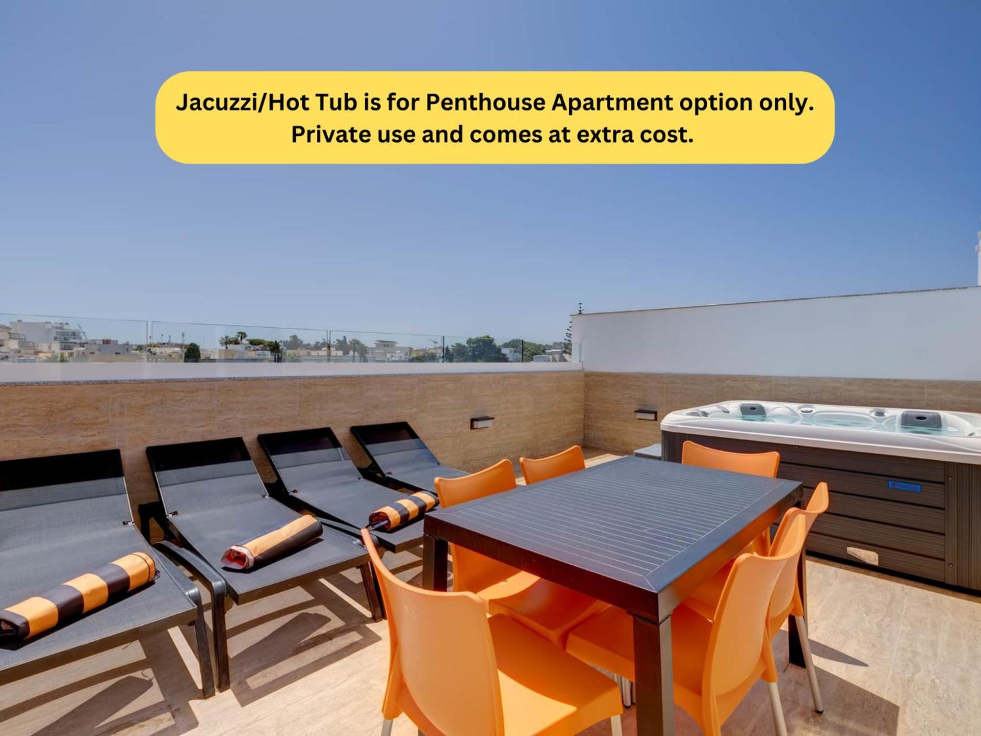 Bayside A Apartments سانت جوليان المظهر الخارجي الصورة