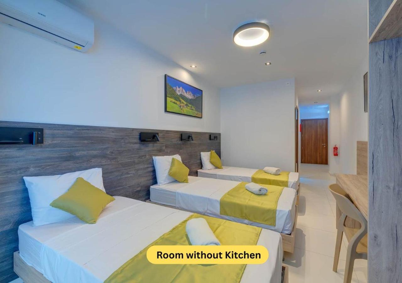 Bayside A Apartments سانت جوليان المظهر الخارجي الصورة