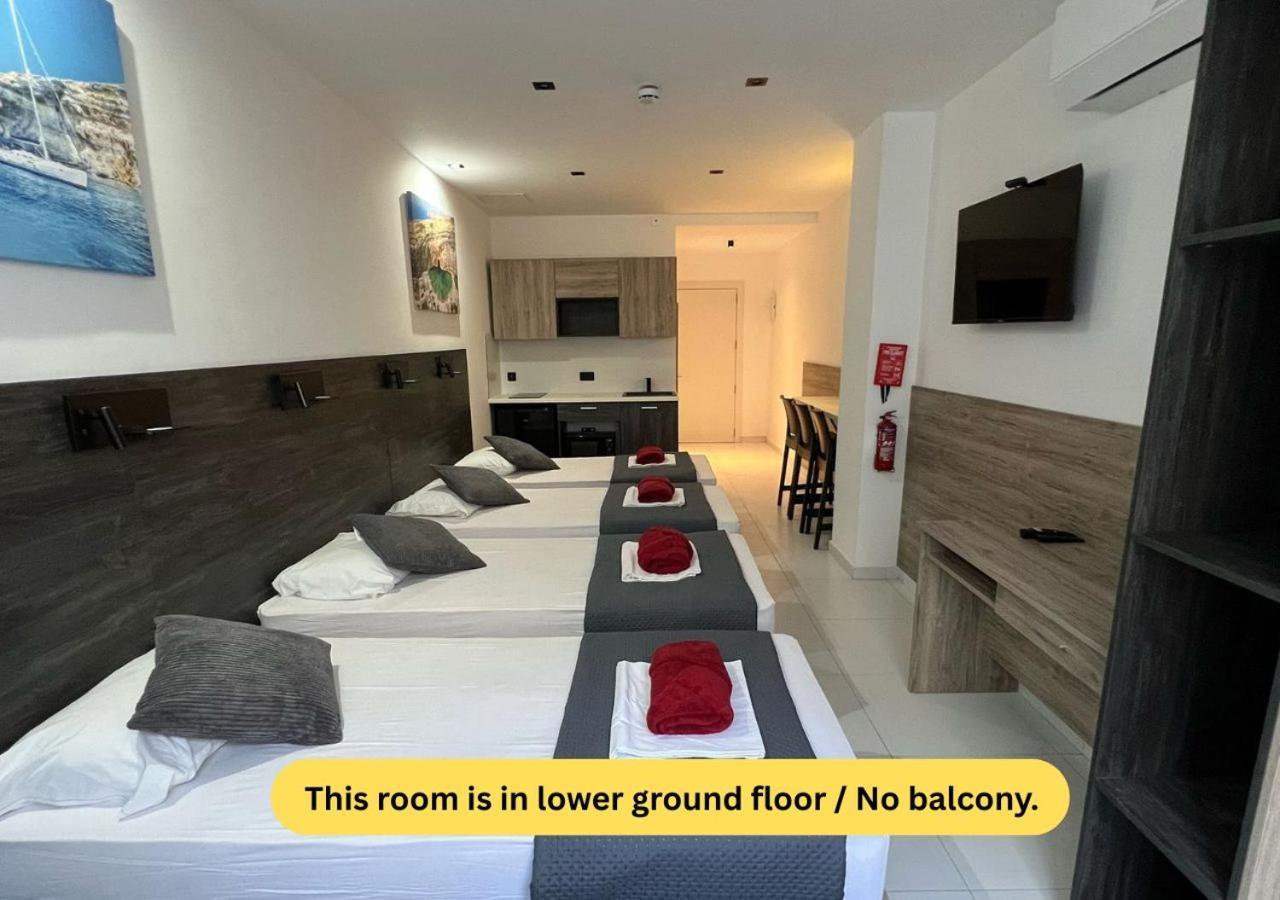 Bayside A Apartments سانت جوليان المظهر الخارجي الصورة