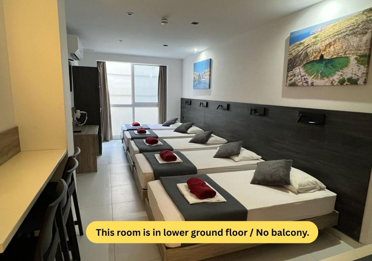 Bayside A Apartments سانت جوليان المظهر الخارجي الصورة