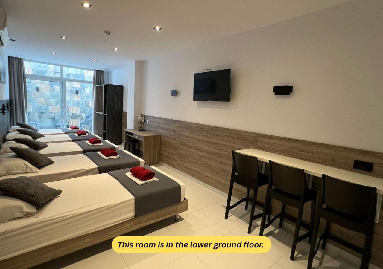 Bayside A Apartments سانت جوليان المظهر الخارجي الصورة