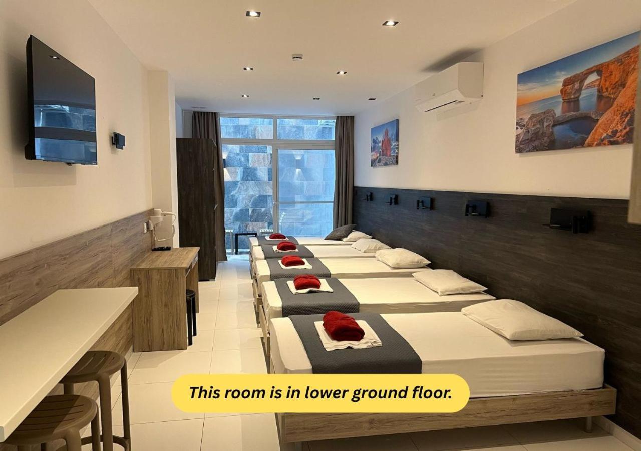Bayside A Apartments سانت جوليان المظهر الخارجي الصورة