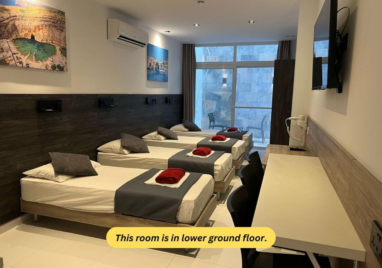Bayside A Apartments سانت جوليان المظهر الخارجي الصورة